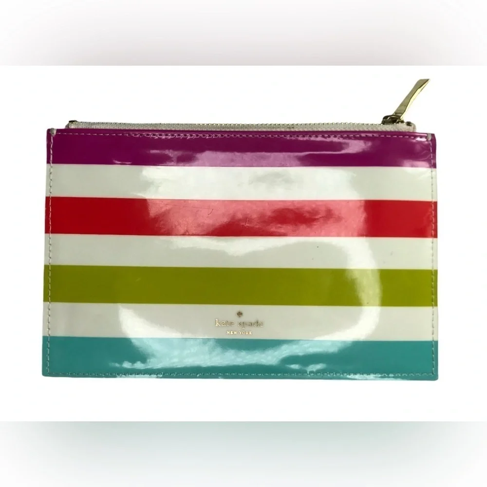 Kate Spade Candy Stripe Pencil Pouch